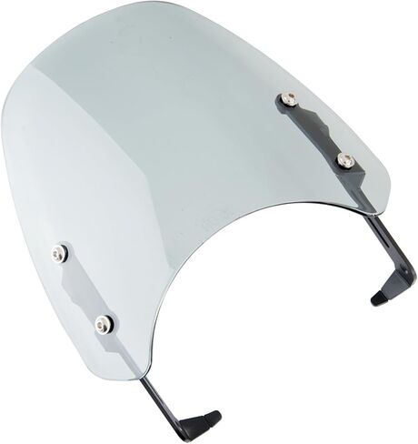 Motorcycle Windshield Deflector with Bracket Double Bubble Windscreen Fit for Bonneville Scrambler 1200 XE XC BE 2019 2020 2021 2022 2023 Wind Shield Screen Visor Flyscreen, Black in Saudi Arabia