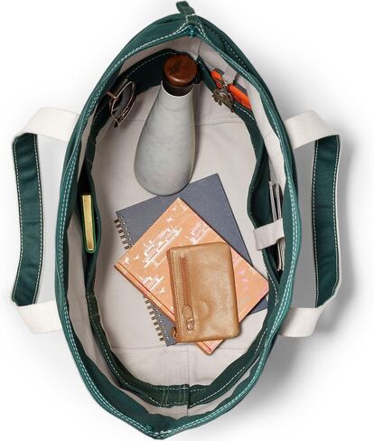 Lands' End Zip Top Canvas Tote Bag in Saudi Arabia