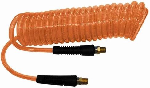 HR44-020 Orange Polyurethane Recoil Hose 1/4" x 20 feet Swivel Fittings in Saudi Arabia