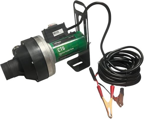 12 Volt CT6 Viton Chemical Pump and Bracket - CT6-1V5BA-001 in Saudi Arabia