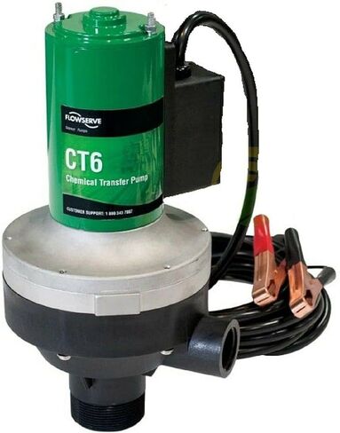 12 Volt CT6 Viton Chemical Pump and Bracket - CT6-1V5BA-001 in Saudi Arabia