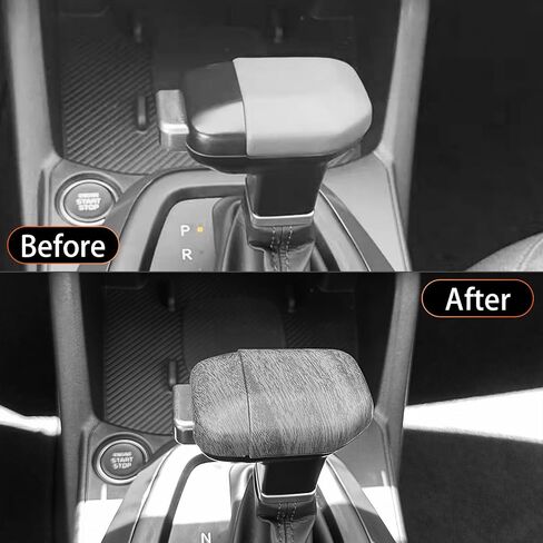 YOUTOOCAR Gear Cover ABS Auto Shift Gear Cover Car Knob Gear Stick Protector Compatible with Kia Sorento 24-25 Kia Carnival 25 Kia K4 25 Kia K5 25 Kia Sportage 26 Accessories (Wood Grain) in Kuwait