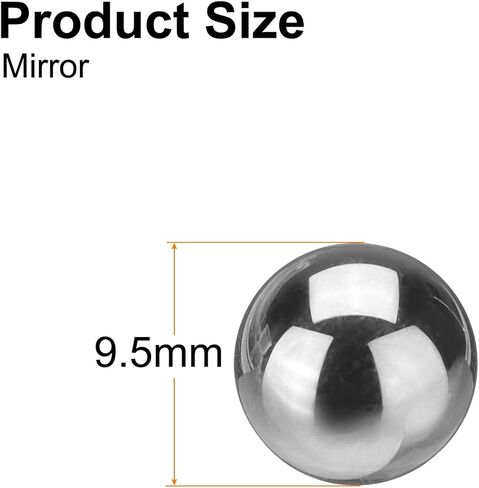 UXCELL 4 PCS TUNGSTEN Steel Balls 10 MM Carbide G10 Precision Ball for Industrial Certes و Machinery و Automotive و DIY (Mirror) in Saudi Arabia
