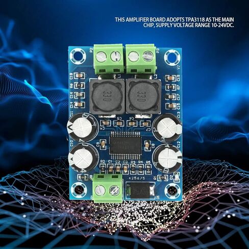 Mini TPA3118 Amplifier Board, DC10-24V Mono Amplifier, Stereo Audio Amplifier Board, 60W in Saudi Arabia