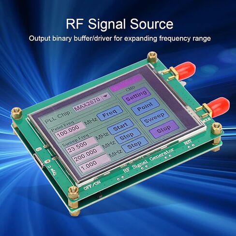 وحدة مولد إشارة إشارة RF عالية الاستقرار منخفض الضوضاء الترددات Max2870 23.5 6000m ، مضغوط و durabledesign ، مصدر إشارة RF منخفضة الضوضاء ، مواد ABS in Kuwait