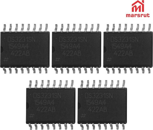 5Pcs DS3231 DS3231SN Real-time Clock Module for DS3231N DS3231S 3231SN SOP-16 SOP16 in Saudi Arabia