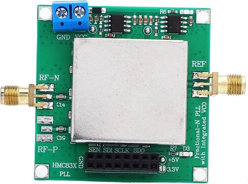 Jiawu Locking Loop Module, Low Noise Broadband Fractional N PLL with Adjustable RF Output Power 25 MHz-6000 MHz, for Cellular Communication Microwave Radio WiFi in Saudi Arabia