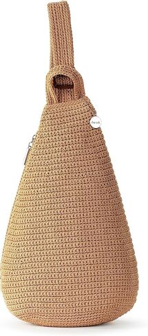 The Sak Geo Sling Backpack in Crochet, Single Backpack Strap, Ecru in Saudi Arabia