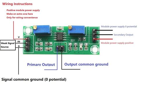 5pcs DC 3.5-24V LM358 الضعف مضخم الجهد مكبر للصوت الثانوي لمجمع الإشارة الإشارة in Saudi Arabia