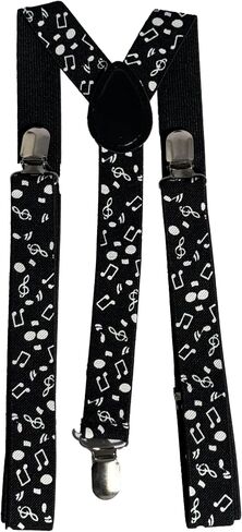Music Suspenders/Assorted Designs & Colors in Kuwait
