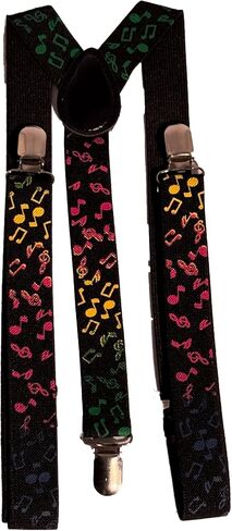 Music Suspenders/Assorted Designs & Colors in Kuwait