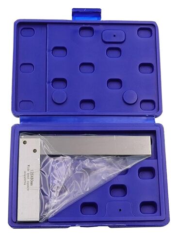 90 درجة مسطحة الحافة مربعة حاكم النجارة مربع أدوات النجارة الخشبية الأدوات الزاوية المعدنية أداة قياس متعددة جرب مربع مربع مربع مربع (125 × 80) in Kuwait