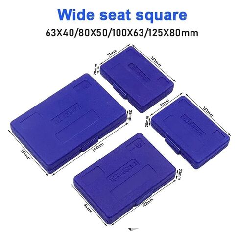90 درجة مسطحة الحافة مربعة حاكم النجارة مربع أدوات النجارة الخشبية الأدوات الزاوية المعدنية أداة قياس متعددة جرب مربع مربع مربع مربع (125 × 80) in Kuwait