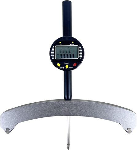 Digital Inner and Outer Radius Gauge with (10/20/30/60/100mm) Replaceable Measuring Claws,Radius Range: 5-700mm (0.2-27.5in), Measurement Range: displacements 0-12.7mm (0-0.5in) in Saudi Arabia