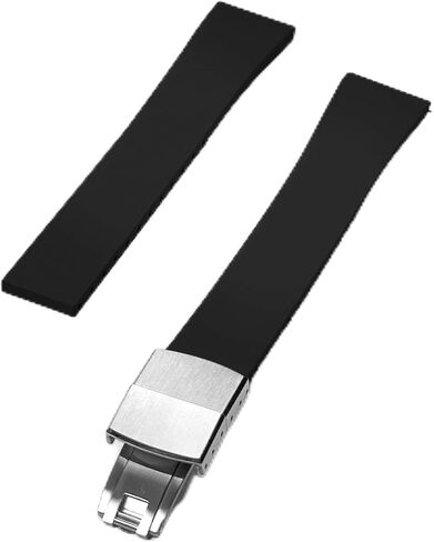 مشاهدة فرق 18 مم 19 مم 20 مم 21 مم 22 ملم ، FKM Rubber Watch Strap استبدال سريع الإصدار Watchband CTS Universal WatchStrap للرجال والنساء in Kuwait