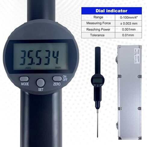 مؤشر الطلب الرقمي ، مع مجموعة من 100 مم/4 في ، دقة تخرج المؤشر الرقمي dlectrical قدرها 0.01 ملم in Kuwait