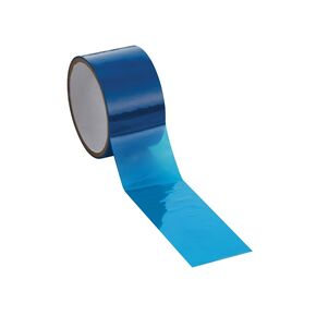 Caplugs SH-47932 1 Mil Thick Blue Polyester Tape - PC90-3000 Powder Coating, E-Coating, Anodizing and Other High-Temp Masking Applications - 3" x 72 yds, Blue (1 roll)