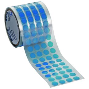 Caplugs SH-47953 1 Mil Thick Blue Polyester Tape - PC90-9000 Powder Coating, E-Coating, Anodizing and Other High-Temp Masking Applications - 9" x 72 yds, Blue (1 roll)