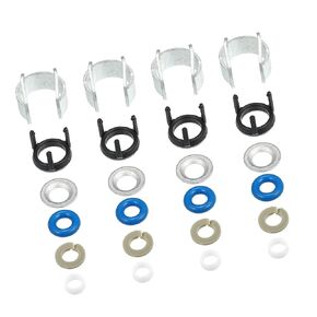 Fuel Injector Seal Repair O-Ring Kit 06H998907A 06J998907 06G998907 Fuel Injector Nozzle Seals for Volkswagen Jetta 2006-2014 (Set of 4)