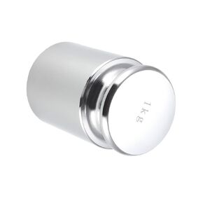 Scale Calibration Weight - [1kg x M1 Precision] Chrome Plated Steel Gram Weight for Digital Jewelry Scale Science Lab Balance, Silver Tone in Saudi Arabia