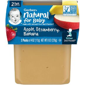 Gerber Baby Food, Banana Apple Pear, 4 Oz, 2 Ct in Saudi Arabia