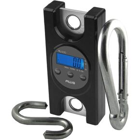 Digital Scale for Hanging Weight, Industrial Weight Scale, LCD Display 330 lbs. x 0.02 lbs, AMW-TL330 - AMERICAN WEIGH SCALES