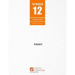 Chipboard Sheets. White. Great for Creative Projects and Protecting Valuable Photos and documents. (8.5" x 11") (Pack of 25)