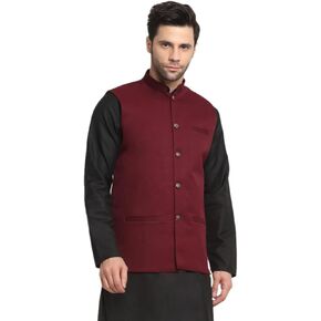 Twill Cotton Nehru Jacket Only, Ethnic Traditional Wear