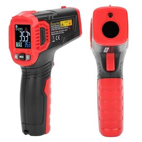 Digital Thermometer HT650B Ooni,Industrial NonContact Temperature IR Thermometer with LED Display,- 30 ℃ to +550℃ / -22 ℉ to +1022 ℉