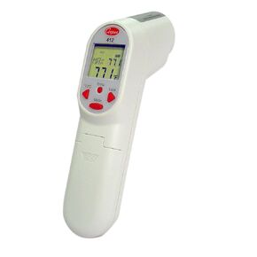412-0-8 Digital Infrared Thermometer with Laser and Thermocouple Jack, CE, RoHS and WEEE Certified, -76/932°F Temperature Range
