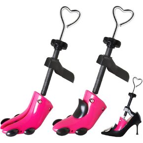 Unisex Pair of Professional 4-Way Shoe Tree Stretcher Adjustable Shoe Shaper for Men and Women