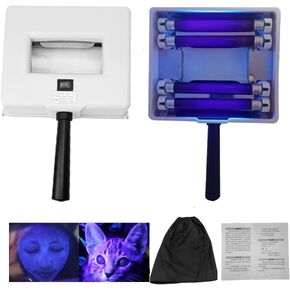 Wood‘s Lamp - Handheld Facial Skin Care Analyzer,Home Salon Equipment, Wood Lamp for Cat Dog Test Pets Urine