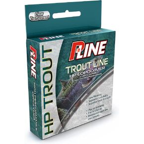 P-Line HP Trout Line Clear 150 Yard Spool, PTL-4
