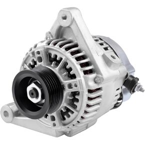 13756 Alternator Compatible for Chevrolet for Prizm 1998-2002 L4 1.8L Base/LSi for Toyota for Corolla 1998-2002 L4 1.8L CE/LE/S/VE, 80 Amp/12 Volt New Alternator AND0177 113627