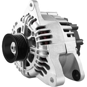 SCITOO High Output Alternator 120Amp CW S6 2.7L Replacement for Hyundai Tiburon Tucson Santa Fe 2005-2009,for Kia Sportage Optima 2005-2010 11188