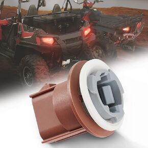 KEMIMOTO Tail Light Lamp Socket, UTV Taillight Sockets Campatible with Polaris RZR 570 800 900 XP ACE 325 570 900 2008-2017 4011101
