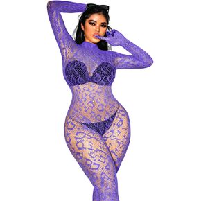 بذلة ليوبارد مثيرة للنساء متعرجة، Bodycon Clubwear Night Out Out