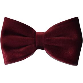 Men's Velvet Bow Tie, Formal Tuxedo Suit Bowtie, Pre-Tied Bow Ties, Adjustable length, Wedding Bowties