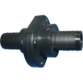 T-H MARINE Inline SCUPPER FITS 1-1/8 Inch Hose