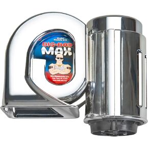 Wolo (719) Big Bad Max Chrome Air Horn - 12 Volt