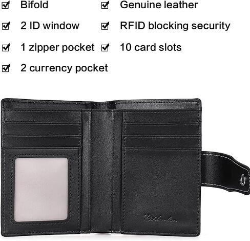 BOSTANTEN Briefcase for Women Leather Laptop Handbag bundle Women Leather Wallet in Saudi Arabia