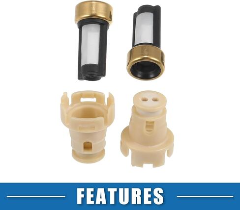 Fuel Injector O Rings Seals with Micro Filters Fuel Injector Repair Kit for Toyota Tacoma 1999-2004 for Toyota 4Runner Tundra Rubber Black (Set of 6) in Saudi Arabia