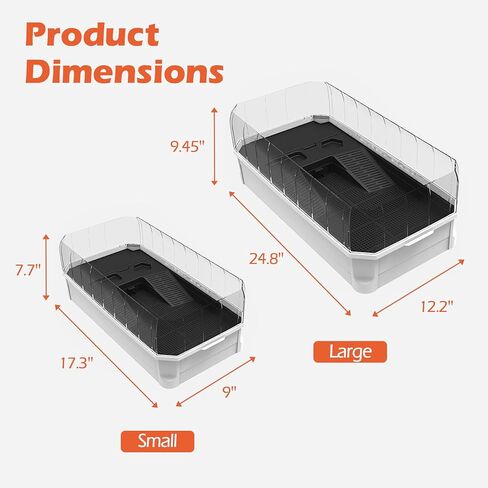 Small Turtle Tank Kit, Turtle Cage with Lid, Heat Lamp, Basking Platform, Aquatic Tortoise Enclosure, Bottom Filter, Drainage, Multi Function Areas for Pet Turtles Crabs Crayfish Reptiles Habitat in Kuwait