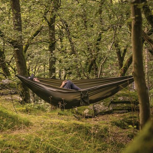 أرجوحة Snugpak الاستوائية، من نايلون المظلة خفيف الوزن، تتضمن حلقتين من الفولاذ، تدعم وزن 400 رطل in Saudi Arabia
