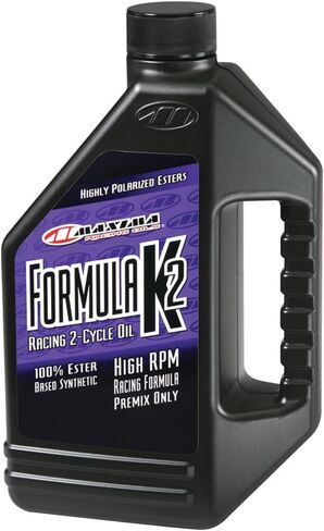 Maxima Racing Oils 22901-2PK Formula K2 Synthetic Racing 2-Stroke Premix Oil 1L Bottle, 2-Pack in Saudi Arabia