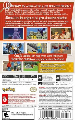 Detective Pikachu Returns Standard - Nintendo Switch [Digital Code] in Saudi Arabia