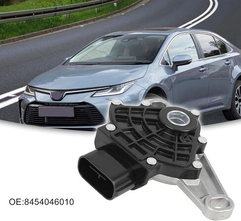 مفتاح أمان محايد للسيارة ACROPIX مناسب لسيارة Toyota Corolla - عبوة من قطعة واحدة فضية اللون باللون الأسود in Saudi Arabia