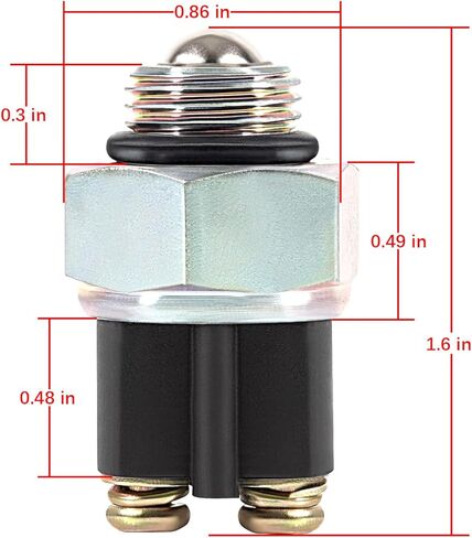 يستبدل مفتاح الأمان المحايد لناقل الحركة البحري 1000-640-004 3312308029 متوافق مع ZF 45A 63 63A 63IV 80A 80IV 85A 85IV لـ Hurth HSW 450A HWS 450D HSW 630H HSW 630A HSW 630V HSW HSW 800 فولت in Kuwait