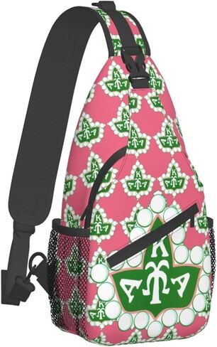 Sorority Gifts Sling Bag Crossbody Travel Hiking Chest Backpack Shoulder Daypack For Women in Saudi Arabia