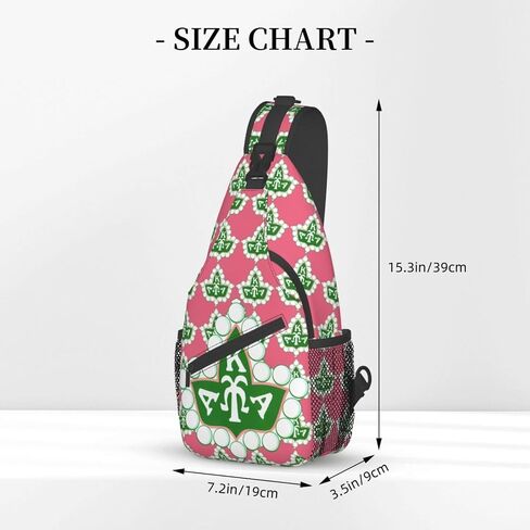 Sorority Gifts Sling Bag Crossbody Travel Hiking Chest Backpack Shoulder Daypack For Women in Saudi Arabia